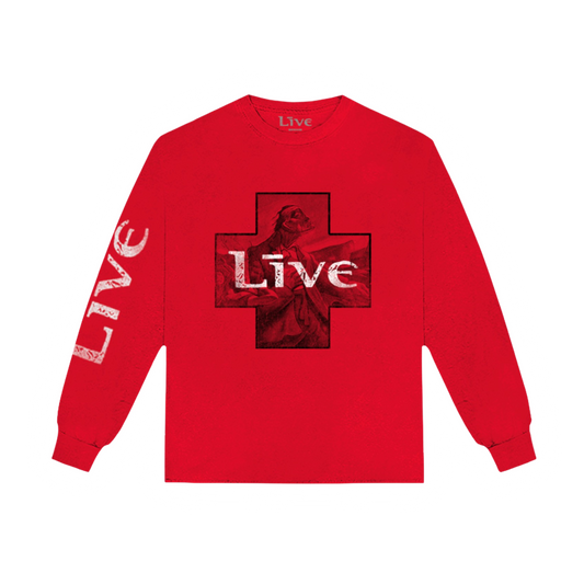 Red Logo Long Sleeve