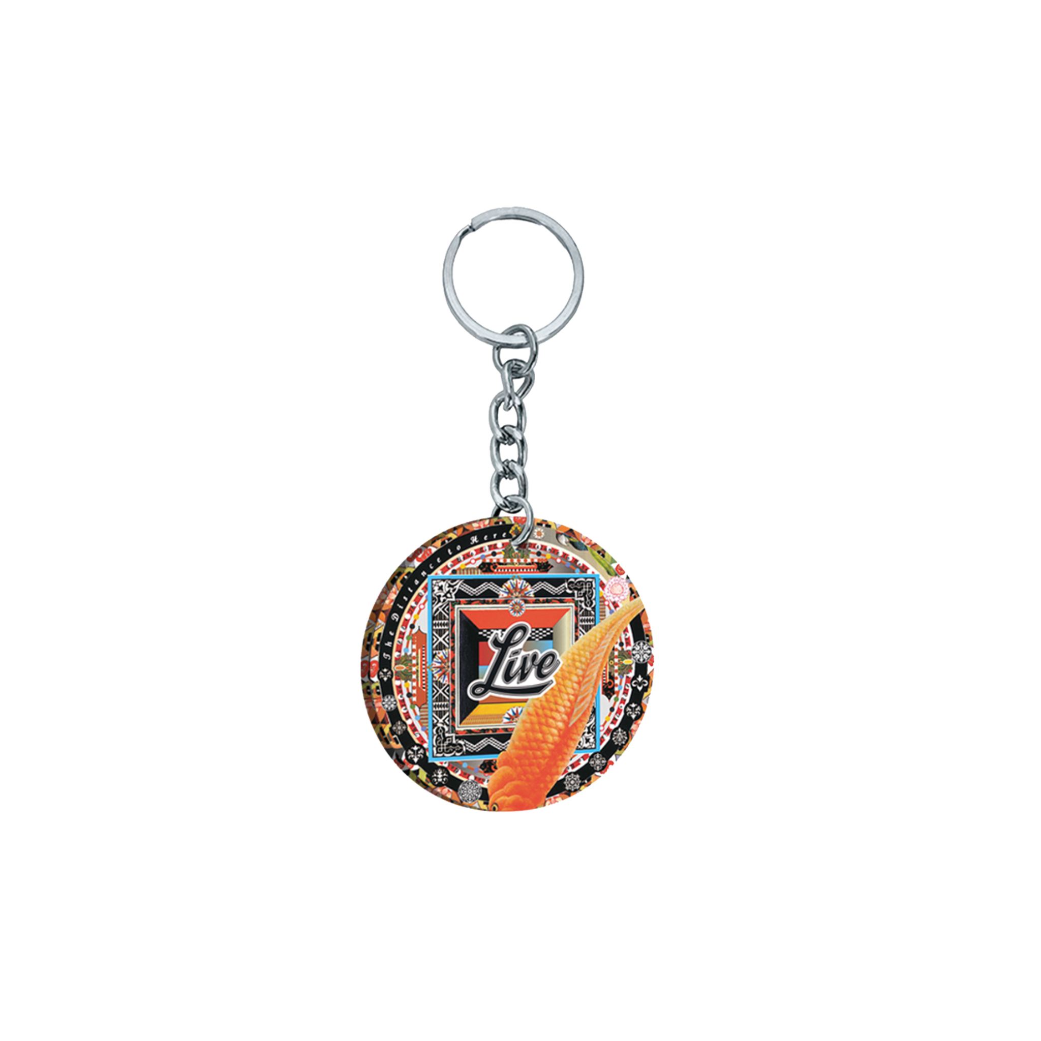 The Distance to Here Keychain – +LIVE+