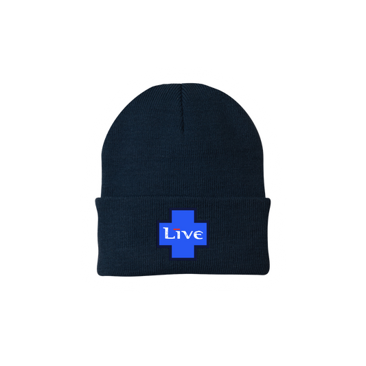 Navy LIVE Beanie