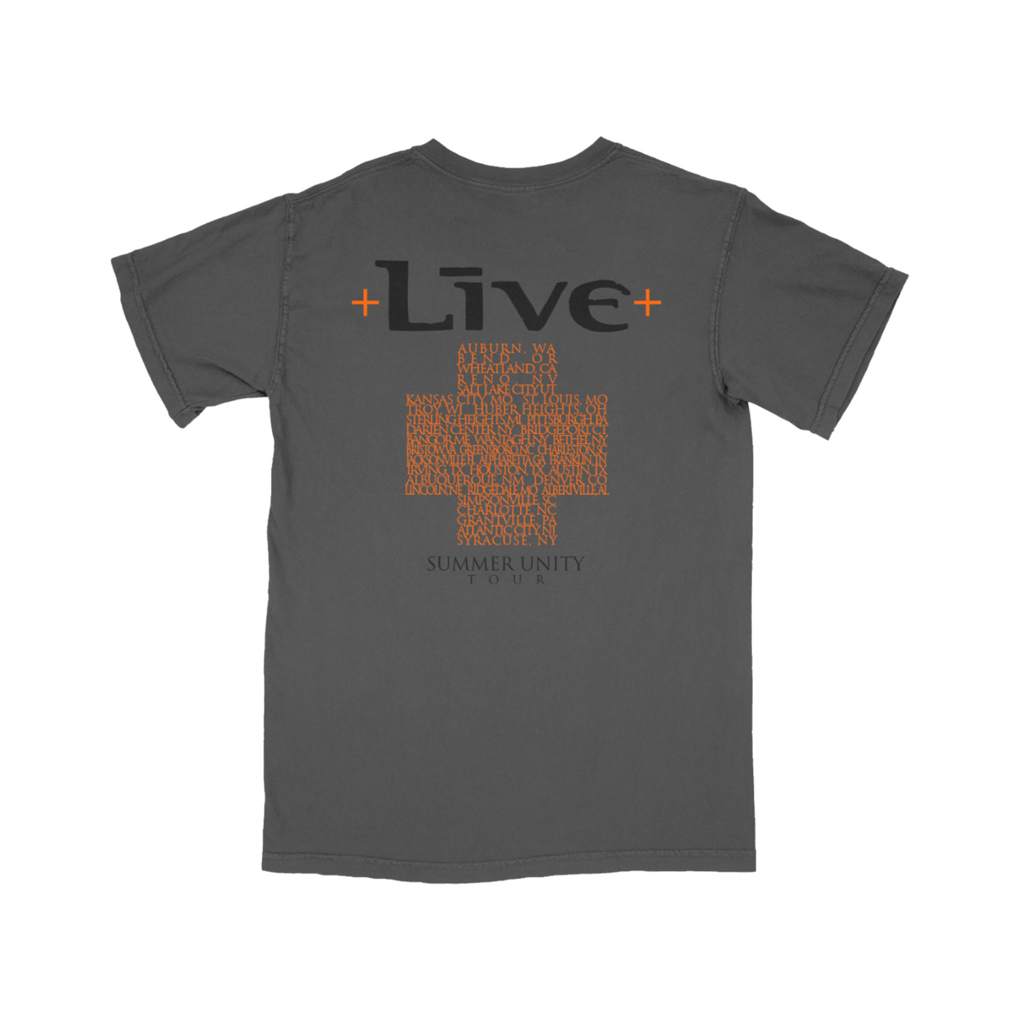 Charcoal Summer Unity Tour Tee