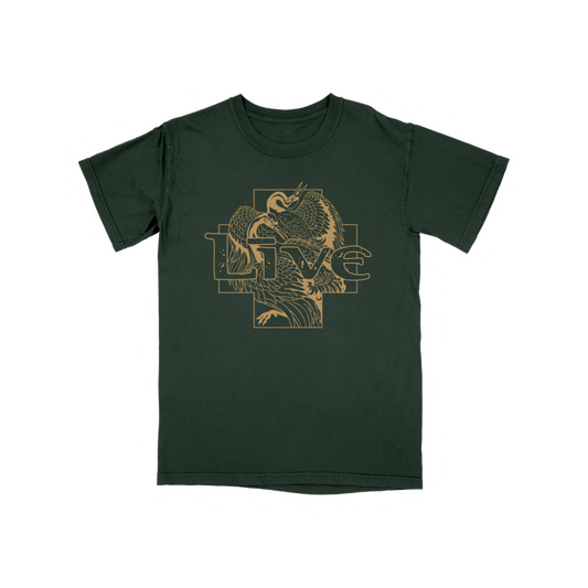 Forest Green Birds Tee