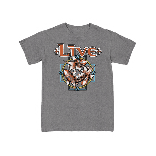 Grey Koi Fish Tour Tee